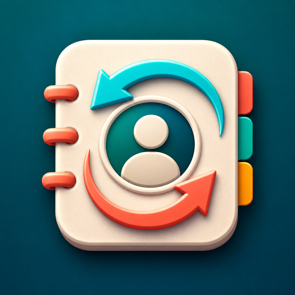 Kontakt Synchronizator iPhone contact photo utility app